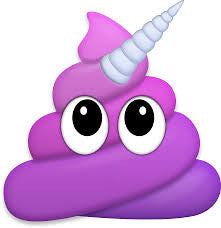 Rare Exclusive Digital Unicorn Poop Emoji